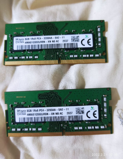 ddr4 3200 16g双通道笔记本内存